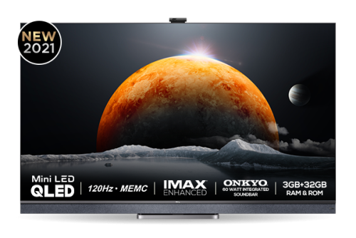 TCL 65C825G 65 inç 165 Ekran Uydu Alıcılı 4K Ultra HD QLED Google TV