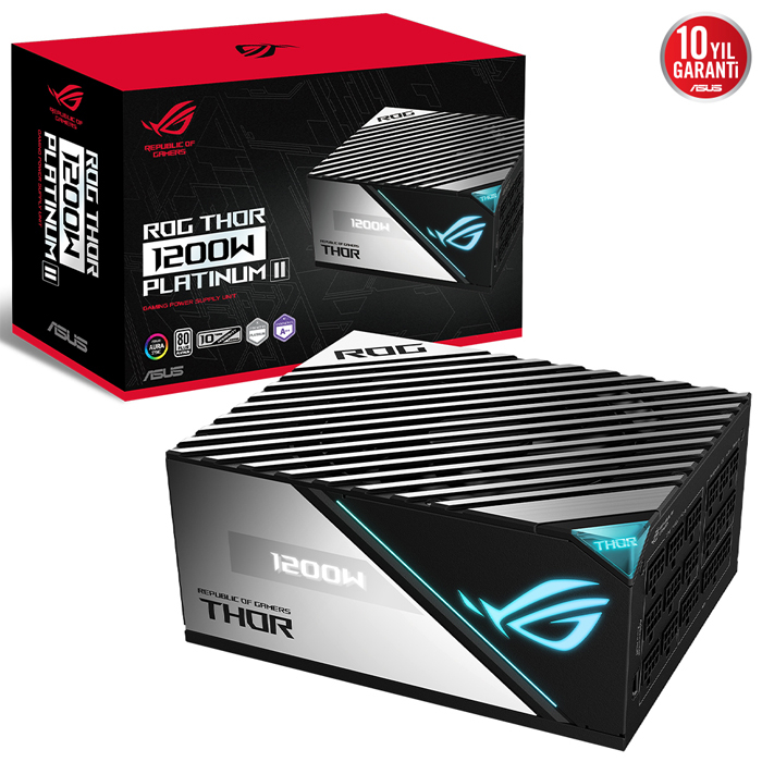 ASUS ROG-THOR-1200P2-GAMING 1200W 80 Plus Platinum 135mm Full Modüler Gaming (Oyuncu) Power Supply