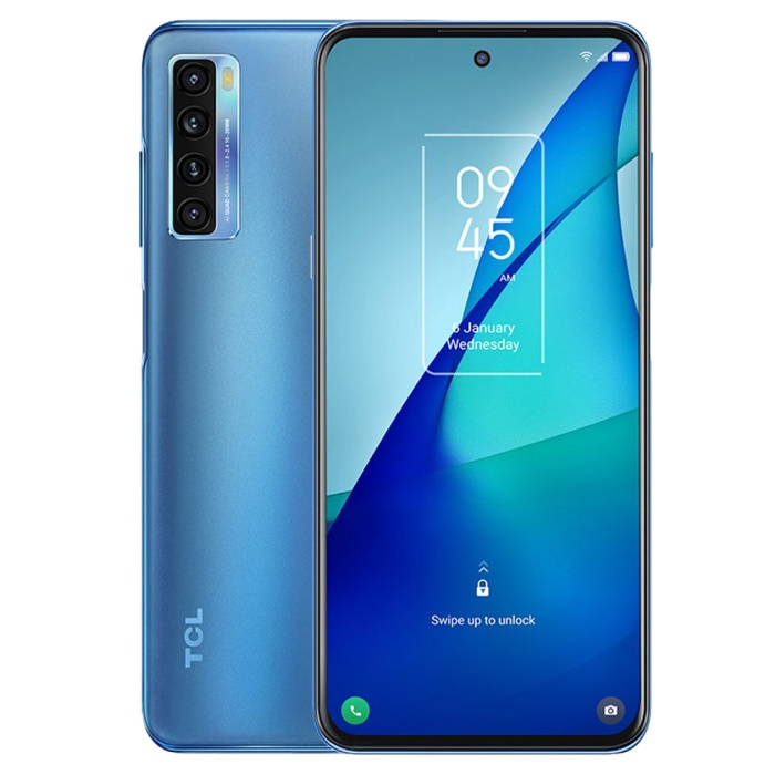 TCL 20L Plus 5G 256GB 6GB RAM Mavi Cep Telefonu – TCL Türkiye Garantili