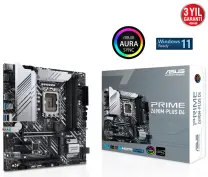 ASUS Prime Z690M-Plus D4 Intel Z690 Soket 1700 DDR4 5333(OC)MHz mATX Gaming (Oyuncu) Anakart