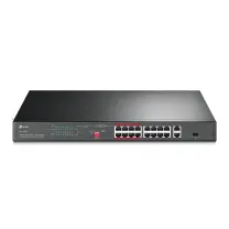 TP-Link TL-SL1218P 16 Port Yönetilemez Switch