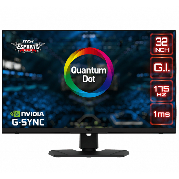 MSI Optix MPG321QRF QD 32” 1ms 175Hz G-Sync IPS WQHD Gaming (Oyuncu) Monitör