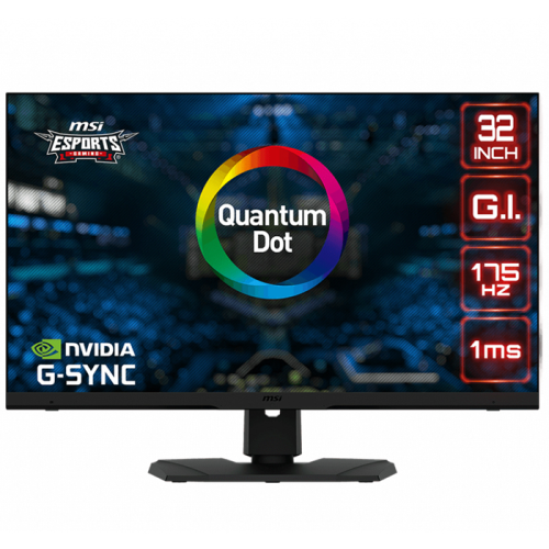 MSI Optix MPG321QRF QD 32” 1ms 175Hz G-Sync IPS WQHD Gaming (Oyuncu) Monitör
