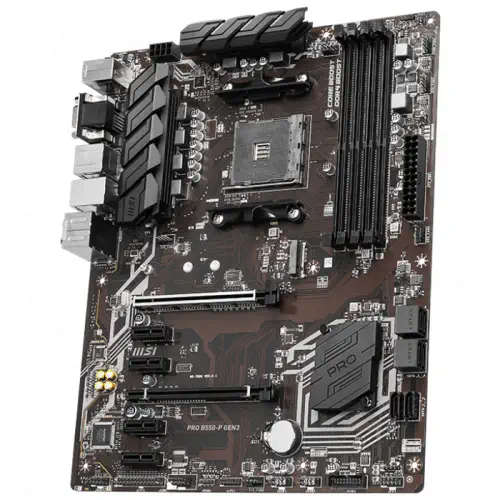 MSI Pro B550-P GEN3 AMD B550 Soket AM4 DDR4 4400(OC)MHz ATX Gaming (Oyuncu) Anakart