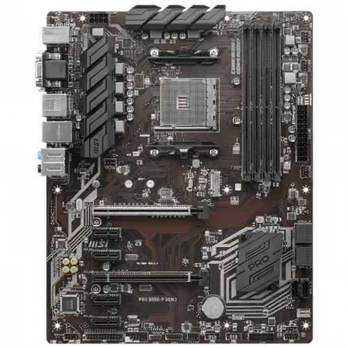 MSI Pro B550-P GEN3 AMD B550 Soket AM4 DDR4 4400(OC)MHz ATX Gaming (Oyuncu) Anakart