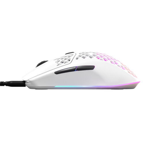 SteelSeries Aerox 3 2022 Edition Snow SSM62603 8500 CPI 6 Tuş RGB Optik Kablolu Gaming (Oyuncu) Mouse