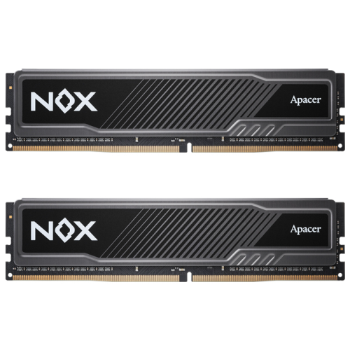 Apacer Nox 16GB (2x8GB) DDR4 3600MHz CL18 Gaming RAM (AH4U16G36C25YMBAA-2)