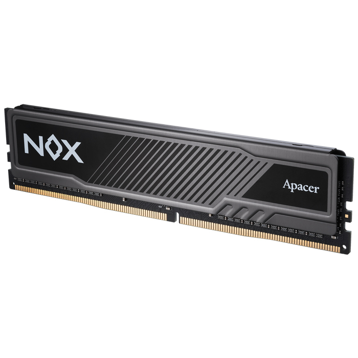 Apacer Nox 8GB (1x8GB) DDR4 3600MHz CL18 Gaming RAM (AH4U08G36C25YMBAA-1)