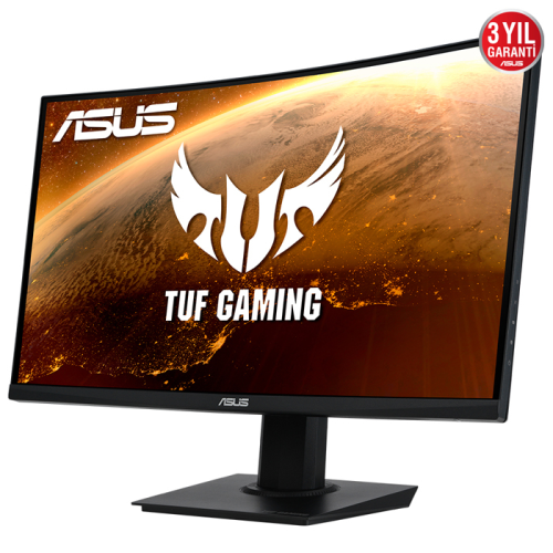 Asus TUF Gaming VG24VQE 23.6” 1ms 165Hz FreeSync Premium VA Full HD Curved Gaming (Oyuncu) Monitör