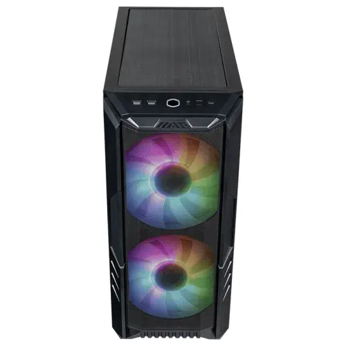 Cooler Master HAF 500 H500-KGNN-S00 Temperli Cam Mesh 2x200mm/2x120mm Fan USB Type-C ARGB E-ATX Mid-Tower Gaming (Oyuncu) Kasa