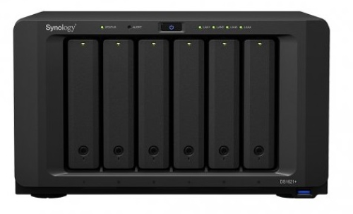 Synology DS1621+ 3.5″ 6 Yuvalı Depolama Ünitesi
