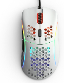 Glorious Model D GD-GWHITE 12000 DPI 6 Tuş RGB Optik Parlak Beyaz Kablolu Gaming (Oyuncu) Mouse