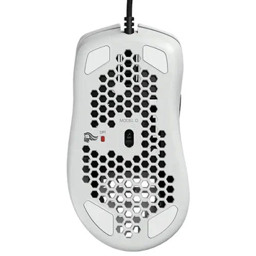 Glorious Model D GLRGD-GWHITE 12000 DPI 6 Tuş RGB Optik Parlak Beyaz Kablolu Gaming (Oyuncu) Mouse