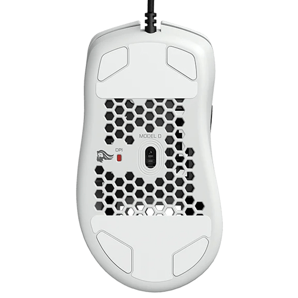 Glorious Model D GD-WHITE 12000 DPI 6 Tuş RGB Optik Mat Beyaz Kablolu Gaming (Oyuncu) Mouse