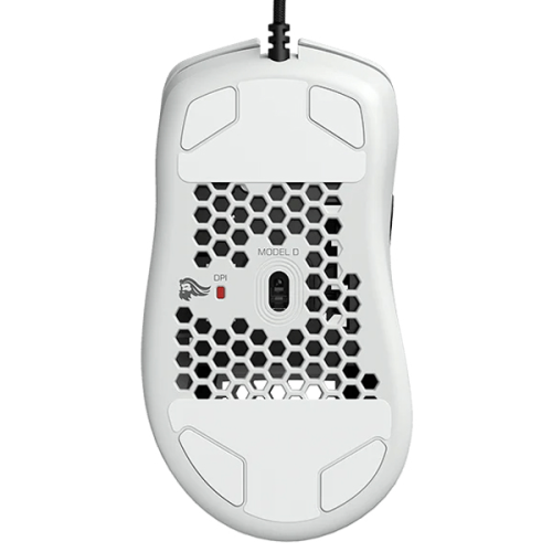 Glorious Model D GD-WHITE 12000 DPI 6 Tuş RGB Optik Mat Beyaz Kablolu Gaming (Oyuncu) Mouse