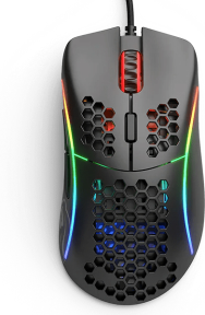 Glorious Model D GD-BLACK 12000 DPI 6 Tuş RGB Optik Mat Siyah Kablolu Gaming (Oyuncu) Mouse