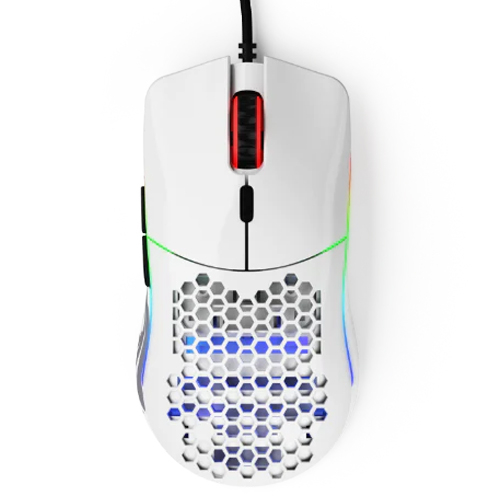 Glorious Model O GLRGO-GWHITE 12000 DPI 6 Tuş RGB Optik Parlak Beyaz Kablolu Gaming (Oyuncu) Mouse