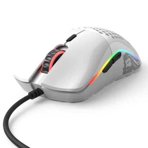 Glorious Model O GLRGO-GWHITE 12000 DPI 6 Tuş RGB Optik Parlak Beyaz Kablolu Gaming (Oyuncu) Mouse