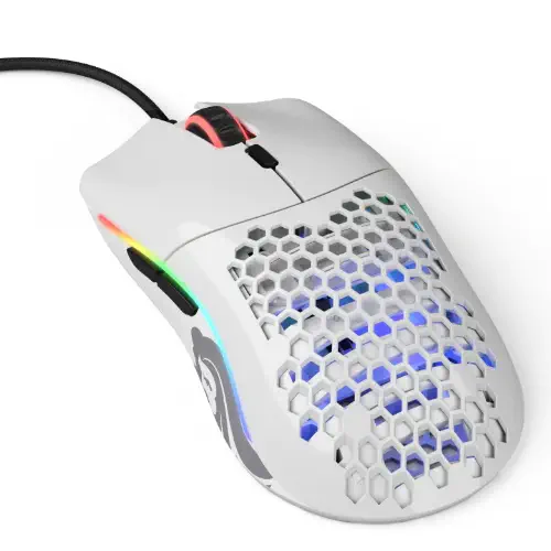 Glorious Model O GLRGO-GWHITE 12000 DPI 6 Tuş RGB Optik Parlak Beyaz Kablolu Gaming (Oyuncu) Mouse