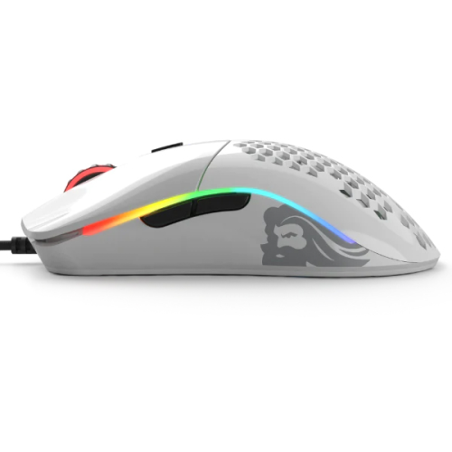 Glorious Model O GLRGO-GWHITE 12000 DPI 6 Tuş RGB Optik Parlak Beyaz Kablolu Gaming (Oyuncu) Mouse