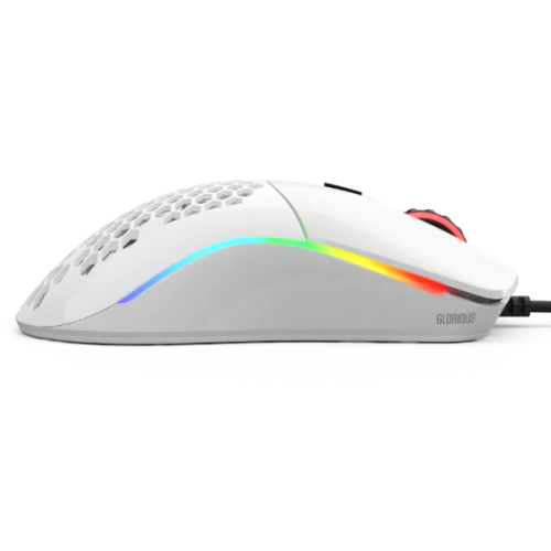 Glorious Model O GLRGO-GWHITE 12000 DPI 6 Tuş RGB Optik Parlak Beyaz Kablolu Gaming (Oyuncu) Mouse