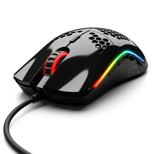 Glorious Model O GLRGO-GBLACK 12000 DPI 6 Tuş RGB Optik Parlak Siyah Kablolu Gaming (Oyuncu) Mouse