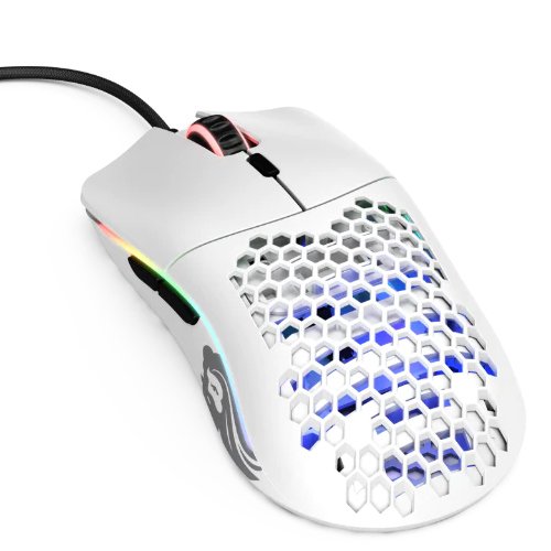 Glorious Model O GLRGO-WHITE 12000 DPI 6 Tuş RGB Optik Mat Beyaz Kablolu Gaming (Oyuncu) Mouse