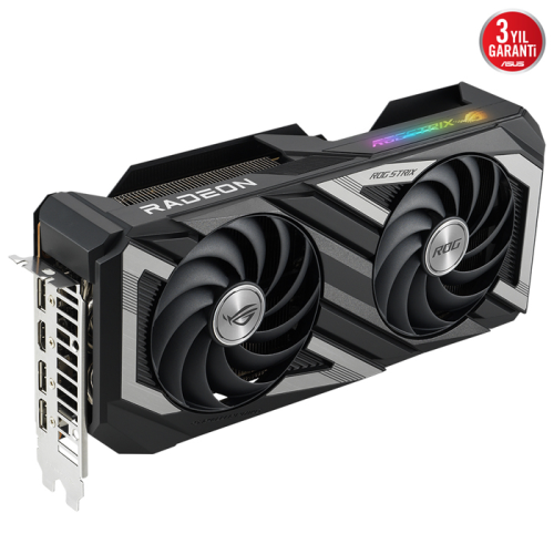 ASUS ROG Strix Radeon RX 6650 XT OC ROG-STRIX-RX6650XT-O8G-GAMING 8GB GDDR6 128Bit DX12 Gaming (Oyuncu) Ekran Kartı