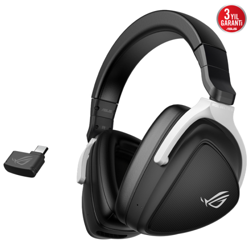 ASUS ROG Delta S Wireless 7.1 Surround 2.4GHz/Bluetooth Kablosuz Siyah Gaming (Oyuncu) Kulaklık