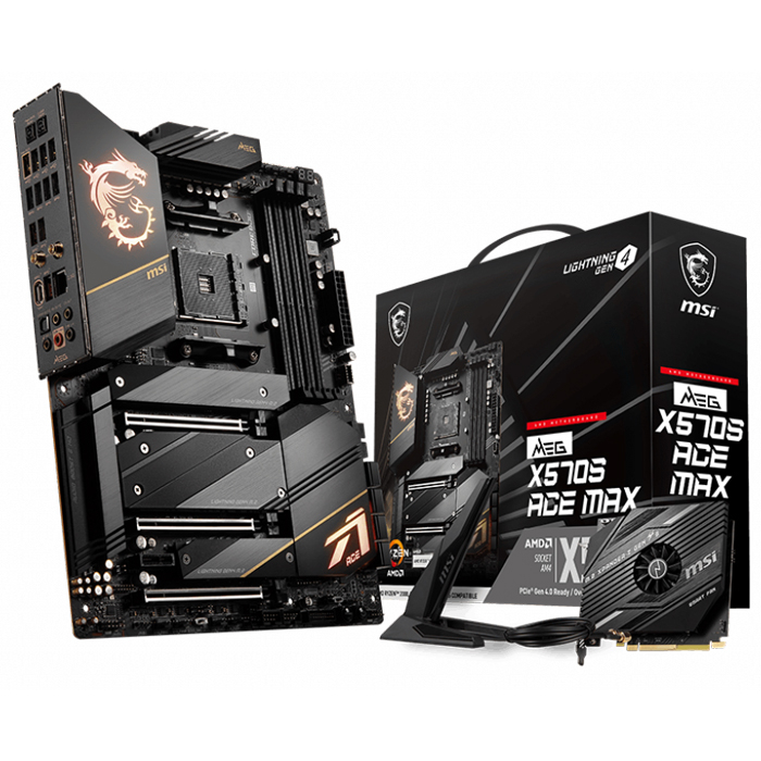 MSI MEG X570S ACE MAX AMD X570 Soket AM4 DDR4 5300(OC)MHz ATX Gaming (Oyuncu) Anakart