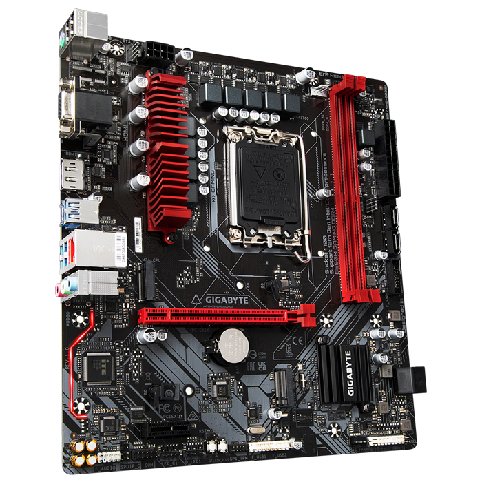 Gigabyte B660M Gaming DDR4 Intel B660 Soket 1700 DDR4 5333MHz mATX Gaming (Oyuncu) Anakart