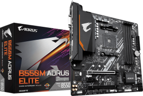 Gigabyte B550M Aorus Elite AMD B550 Soket AM4 DDR4 4733(OC)MHz mATX Gaming (Oyuncu) Anakart