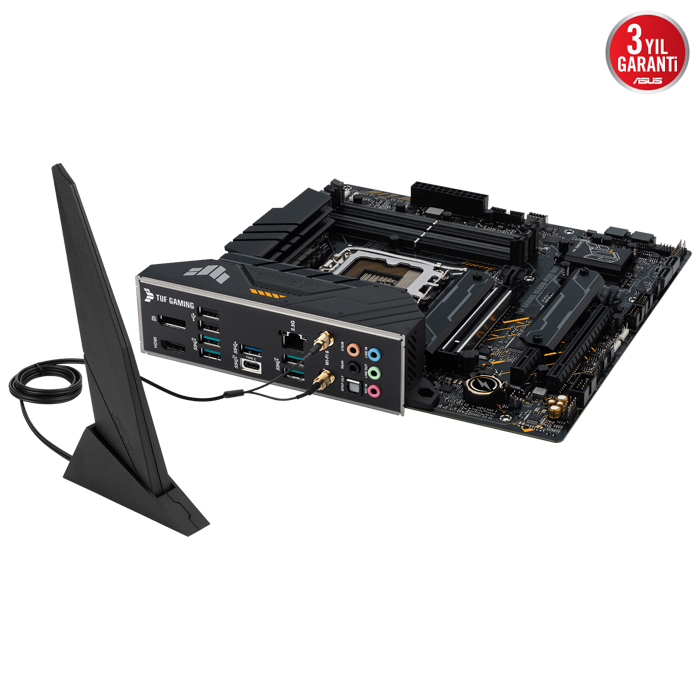 Asus TUF Gaming B660M-Plus WIFI Intel B660 Soket 1700 DDR5 6000(OC)MHz mATX Gaming (Oyuncu) Anakart