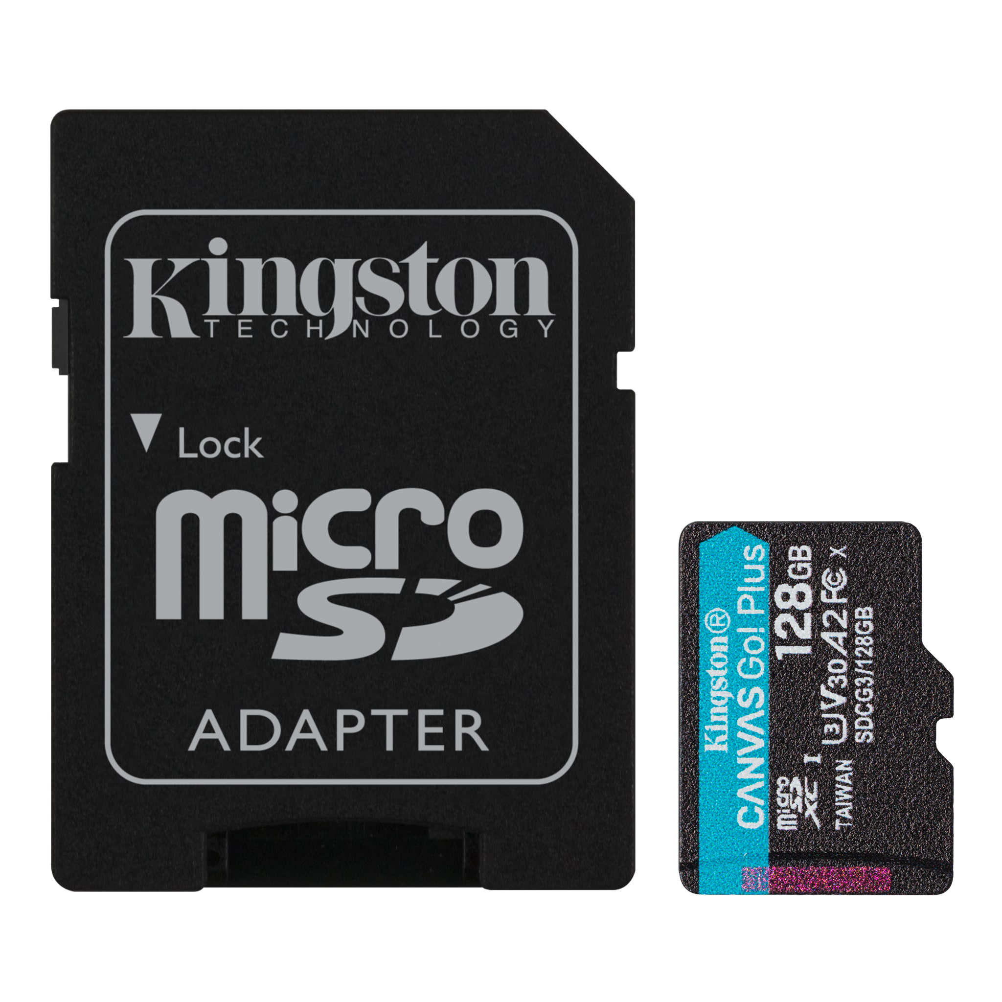 Kingston Canvas Go Plus SDCG3/128GB 128GB microSDXC MicroSD Hafıza Kartı