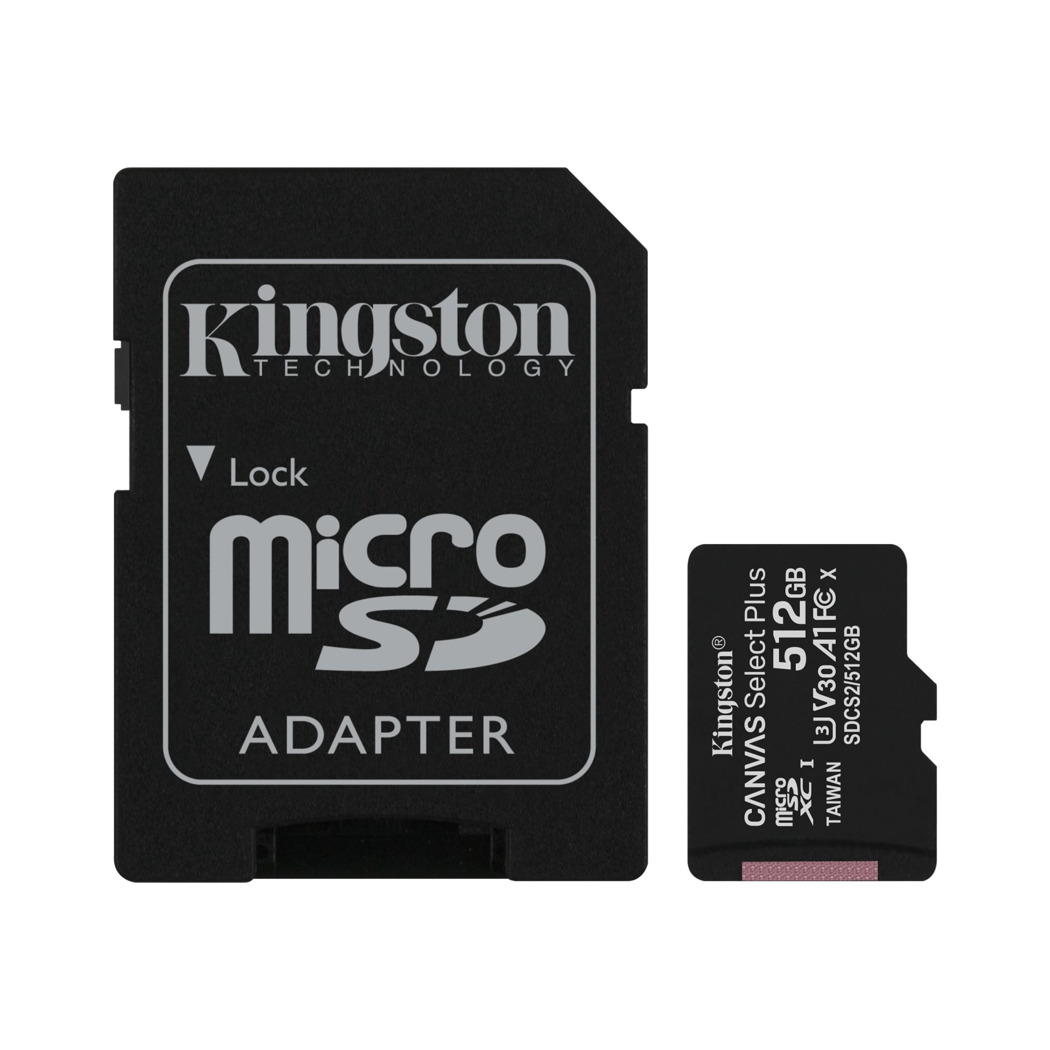 Kingston Canvas Select Plus SDCS2/512G 512GB MicroSD Hafıza Kartı