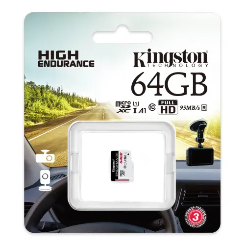 Kingston High Endurance SDCE/64 64GB MicroSD Hafıza Kartı
