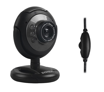 Everest SC-824 300K USB Mikrofonlu Görüş LED Webcam