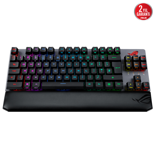 Asus ROG Strix Scope RX TKL Wireless Deluxe ROG RX Red Optik Mekanik Switch RGB Kablosuz Gaming (Oyuncu) Klavye