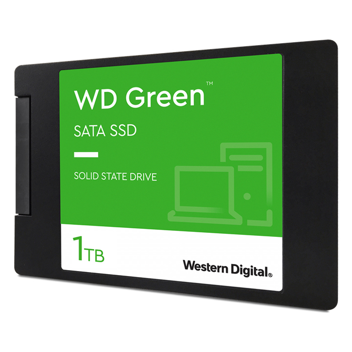 WD Green WDS100T3G0A 1TB 545MB/s 2.5″ SATA 3 SSD Disk