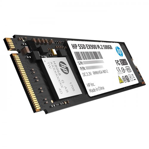 HP EX900 2YY44AA 500GB 2100/1500MB/s PCIe NVMe M.2 SSD Disk