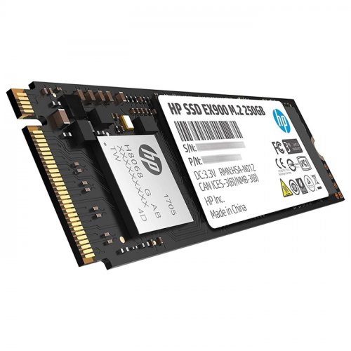 HP EX900 2YY43AA 250GB 2100/1300MB/s PCIe NVMe M.2 SSD Disk