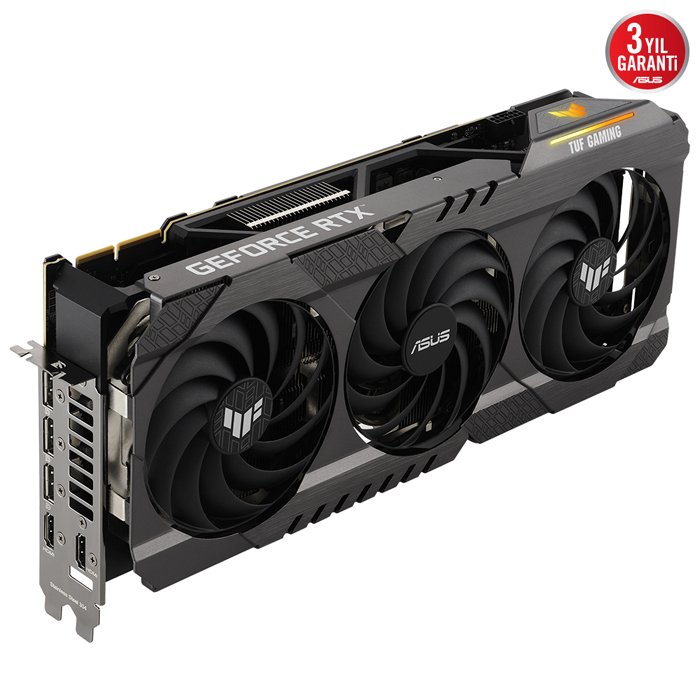 Asus TUF Gaming GeForce RTX 3090 Ti TUF-RTX3090TI-24G-GAMING 24GB GDDR6X 384Bit DX12 Gaming (Oyuncu) Ekran Kartı