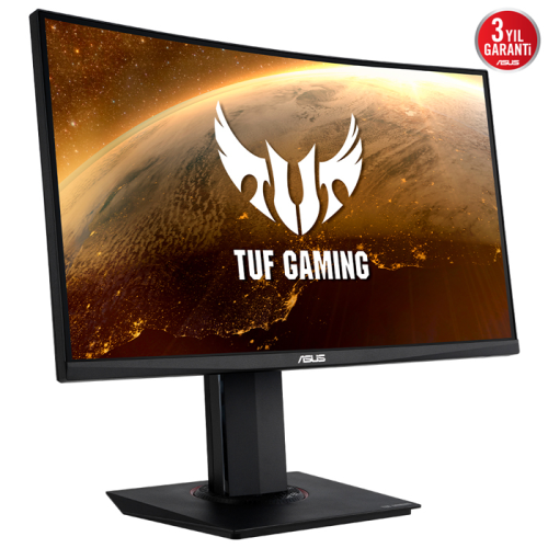 Asus TUF Gaming VG24VQR 23.6” 1ms 165Hz FreeSync Premium VA Full HD Curved Gaming (Oyuncu) Monitör