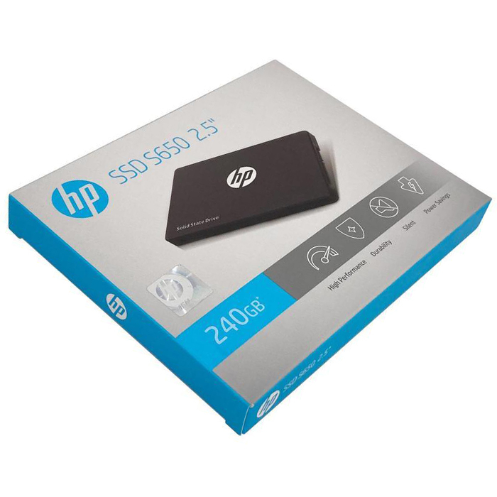 HP S650 345M8AA 240GB 560/450MB/s 2.5” SATA 3 SSD Disk