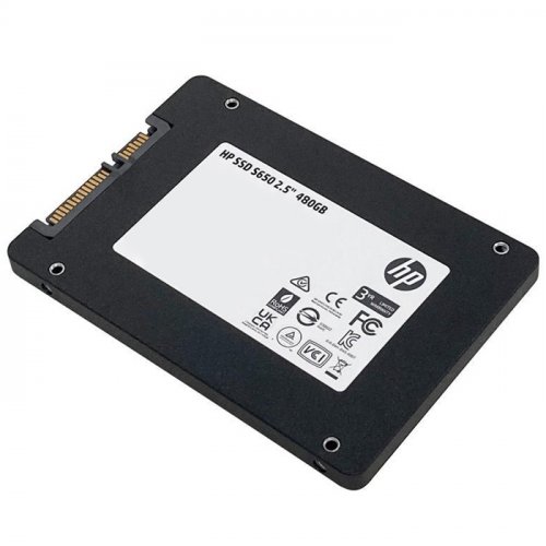 HP S650 345M9AA 480GB 560/490MB/s 2.5” SATA 3 SSD Disk