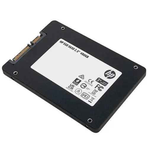 HP S650 345M9AA 480GB 560/490MB/s 2.5” SATA 3 SSD Disk
