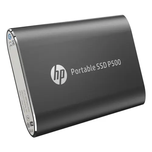 HP P500 7NL53AA 500GB 370/200MB/s USB 3.1 Gen2 Type-C Siyah Taşınabilir SSD Disk
