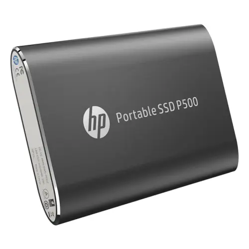 HP P500 7NL53AA 500GB 370/200MB/s USB 3.1 Gen2 Type-C Siyah Taşınabilir SSD Disk