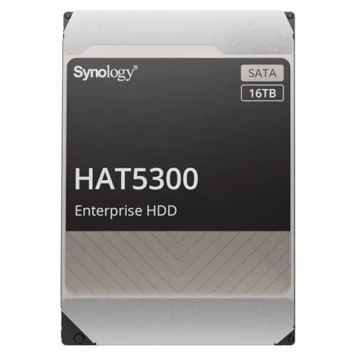 Synology HAT5300 Serisi HAT5300-16T 16TB 7200Rpm 512MB 3.5” SATA 3 Harddisk