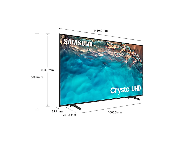 Samsung 55BU8100 55″ 140 Ekran 4K Ultra HD Uydu Alıcılı Smart LED TV